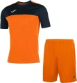 Комплект футбольної форми Joma WINNER оранжево-чорний 100946.881_100053.880
