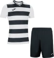 Комплект футбольной формы Joma EUROPA IV бело-черный 101466.201_100053.100