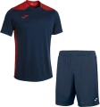 Комплект футбольной формы Joma CHAMPION VI темно-сине-красный 101822.336_100053.331