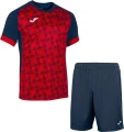 Комплект футбольної форми Joma SUPERNOVA III темно-синьо-червоний 102263.336_100053.331