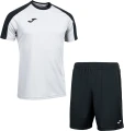 Комплект футбольної форми Joma ECO CHAMPIONSHIP біло-чорний 102748.201_100053.100