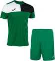 Комплект футбольной формы Joma CREW V зелено-черно-белый 103084.451_100053.450