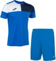 Комплект футбольной формы Joma CREW V сине-темно-сине-белый 103084.703_100053.700