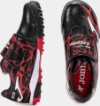 Сороконіжки (шиповки) дитячі Joma SUPER COPA чорно-червоні SCJS2501TFV