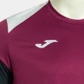 Футболка Joma DANUBIO бордово-темно-синьо-біла 104209.653