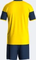 Комплект футбольной формы Joma DANUBIO III желто-темно-синий 103732.903