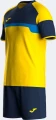 Комплект футбольной формы Joma DANUBIO III желто-темно-синий 103732.903