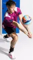 Волейбольний м'яч Joma J-PRO оранжево-темно-синьо-блакитний Розмір 5 401733.883
