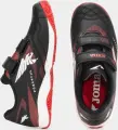 Футзалки (бампи) дитячі Joma POWERFUL чорно-червоні POJW2501INV