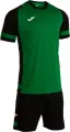 Комплект футбольної форми Joma LIDER зелено-чорний 104285.451