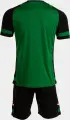 Комплект футбольної форми Joma LIDER зелено-чорний 104285.451