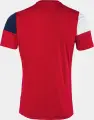 Футболка Joma CREW V красно-темно-сине-белая 103084.603