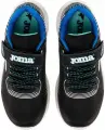 Кроссовки детские Joma AQUILES с подсветкой черно-синие JAQUIW2501V