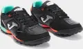 Сороконіжки (шиповки) Joma TOP FLEX чорно-бірюзово-коралові TOPW2501TF