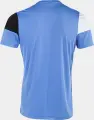 Футболка Joma CREW V голубо-черно-белая 103084.371