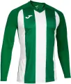 Футболка с длинным рукавом Joma PISA II зелено-белая 102521.452