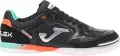 Футзалки (бампи) Joma TOP FLEX чорно-бірюзово-помаранчеві TOPW2501IN