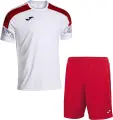 Комплект футбольної форми Joma CHAMPION VIII біло-червоний 104263.206_100053.600
