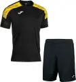 Комплект футбольної форми Joma CHAMPION VIII чорно-жовтий 104263.109_100053.100