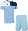 Комплект футбольной формы Joma CREW V голубо-темно-сине-белый 103084.353_100053.350