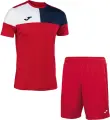 Комплект футбольной формы Joma CREW V красно-темно-сине-белый 103084.603_100053.600
