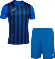 Комплект футбольной формы Joma INTER II сине-черный 102807.701_100053.700