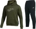 Спортивний костюм Joma GAMMA темно-зелено-чорний 500493.475_100540.100
