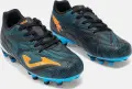 Бутсы детские Joma EVOLUTION черно-синие-оранжевые EVJS2601FG
