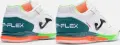 Футзалки (бампы) Joma TOP FLEX REBOUND бело-зелено-оранжевые TORS2632IN