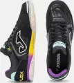Футзалки (бампы) Joma TOP FLEX черно-фиолетово-желто-голубые TOPS2601IN