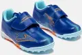 Сороконожки (шиповки) детские Joma SUPERCOPA сине-голубо-оранжевые SUJS2604TFV