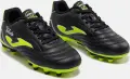 Бутсы детские Joma TOLEDO черно-лаймовые TOJW2601FG