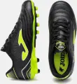 Бутсы детские Joma TOLEDO черно-лаймовые TOJW2601FG
