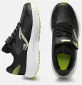 Кроссовки беговые детские Joma SPEED черно-салатовые JSPEEW2601V