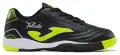 Футзалки детские Joma TOLEDO черно-салатовые TOJW2601IN