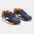 Футзалки детские Joma TOLEDO JR темно-сине-оранжевые TOJW2503INE