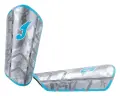 Щитки футбольные Joma PANTHER серебряно-бирюзовые 401941.265