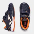 Футзалки детские Joma TOLEDO JR темно-сине-оранжевые TOJW2503INVE