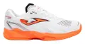 Кроссовки теннисные Joma ELECTRIC MEN 25 бело-оранжевые TELCW2502C