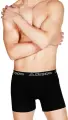 Труси (боксерки) Kappa BOXER UOMO ELASTICO ESTERNO LOGATO чорні K1211 Nero
