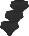 Труси (сліпи) жіночі Kappa SLIP MIDI 3P чорні (3 штуки) K2131 Nero