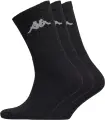 Носки Kappa TRISPER TENNIS SOCK 3PK черные (3 пары) 303WIG0-902