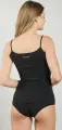 Майка жіноча Kappa CANOTTA SPALLA STRETTA чорна K2301 Nero