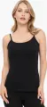 Майка жіноча Kappa TOP LISCIO SPALLA STRETTA чорна K2306 Nero