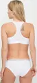 Топ жіночий Kappa REGGISENO SPORTY C/ETICHETTA LOGO білий K2160 Bianco