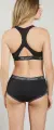 Топ жіночий Kappa REGGISENO SPORTY ELASTICO LOGATO чорний K2150 Nero