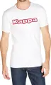 Футболка Kappa T-SHIRT MEZZA MANICA GIROCOLLO CON STAMPA LOGO PET біла K1335 Bianco