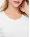 Футболка женская Kappa T-SHIRT MEZZA MANICA GIROCOLLO белая K2501 Bianco