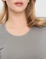 Футболка женская Kappa T-SHIRT MEZZA MANICA GIROCOLLO серая K2501 GrigioUnito