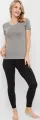 Футболка женская Kappa T-SHIRT MEZZA MANICA GIROCOLLO серая K2501 GrigioUnito